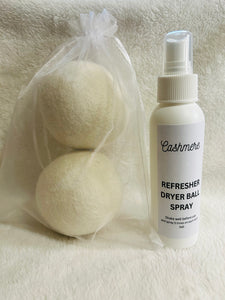 Dryer Balls and Refresher Spray