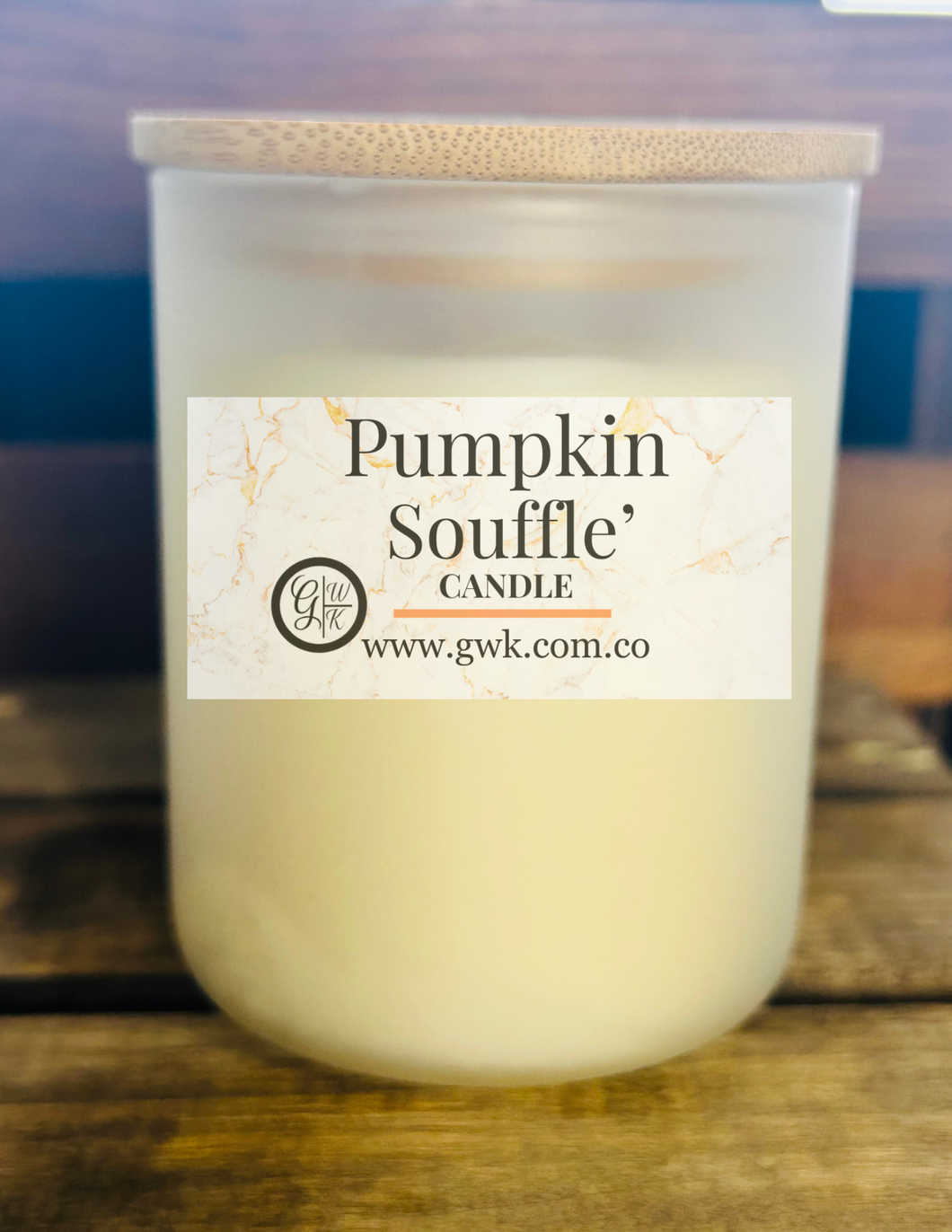 Pumpkin Souffle' candle
