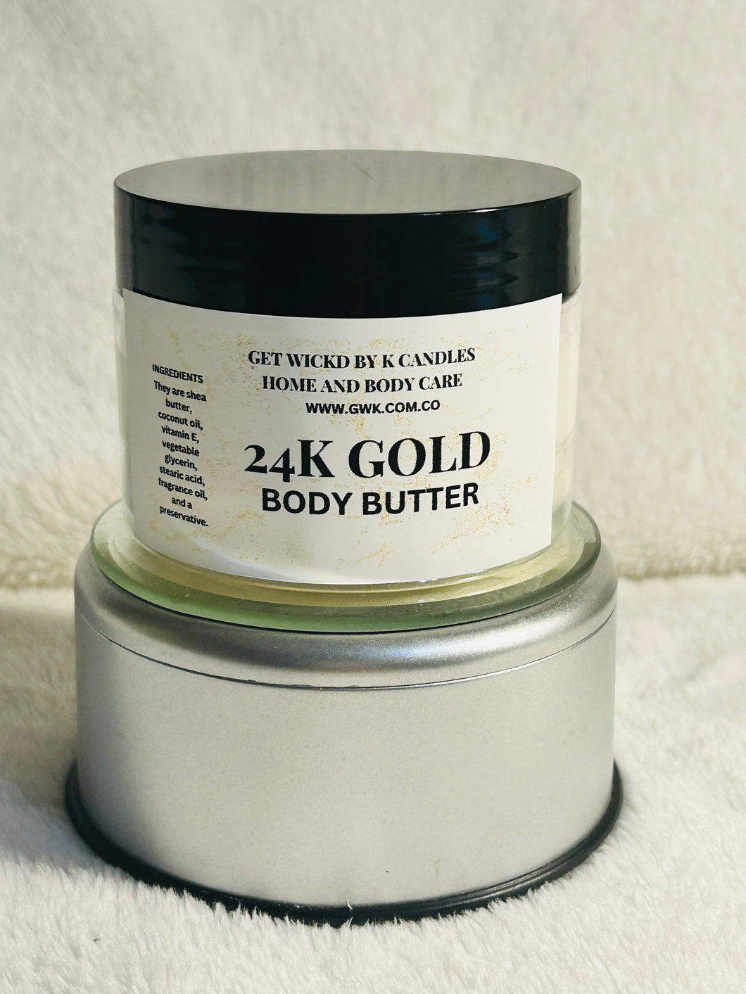 24K Gold Body Butter 4oz.