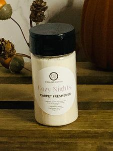 Cozy Nights carpet freshener