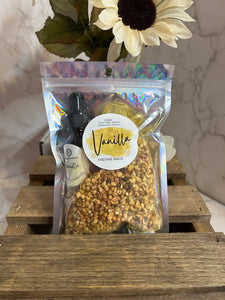 Vanilla Aroma Freshie Bag and refresher oil