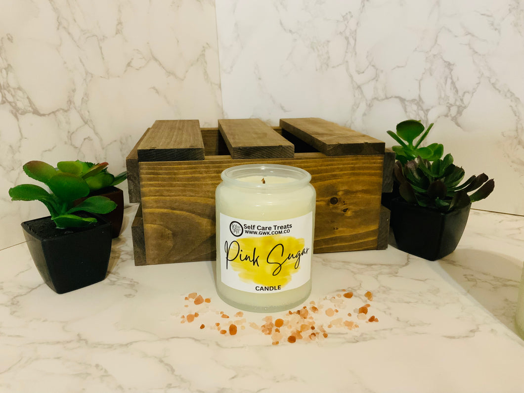 Pink Sugar candle